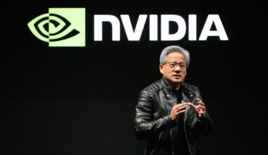 Jensen Huang, co-founder and chief executive officer of Nvidia Corp