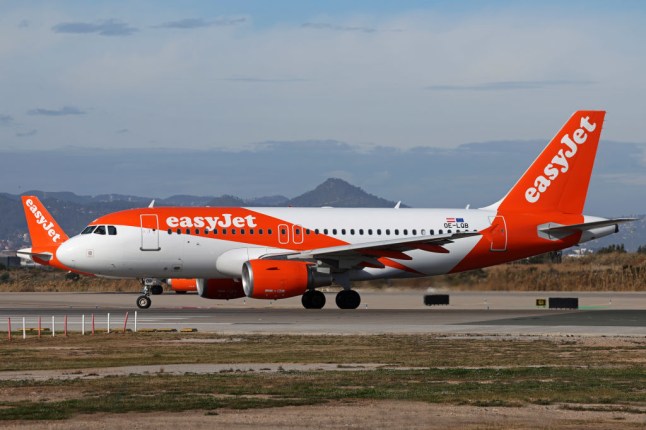 Diverse aircraft on the takeoff runway