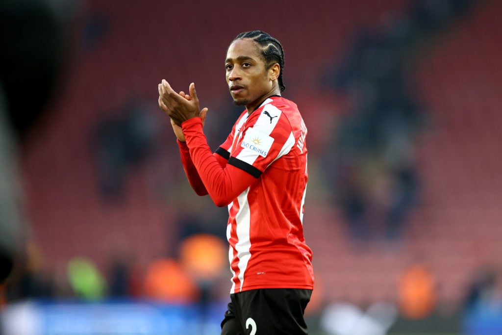 Kyle Walker-Peters of Southampton during the Premier League match between Southampton FC and AFC Bournemouth