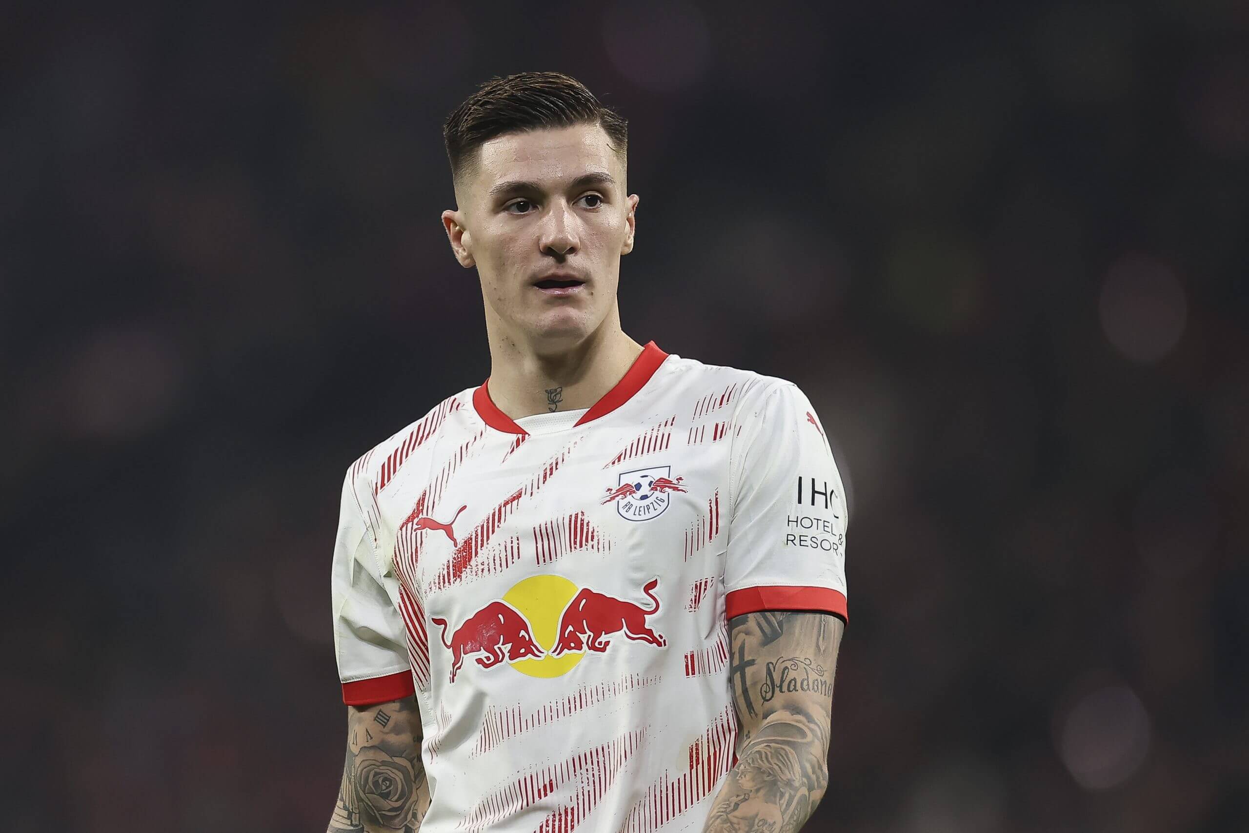 Benjamin Sesko of RB Leipzig
