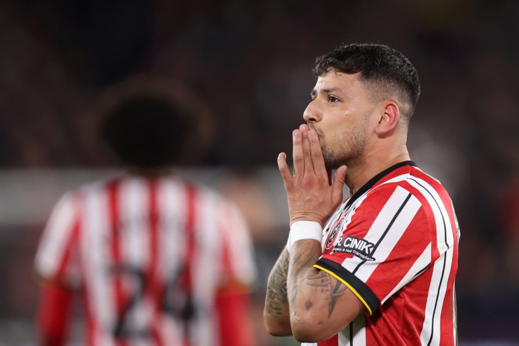 Gustavo Hamer during Sheffield United FC v Coventry City FC - Sky Bet Championship