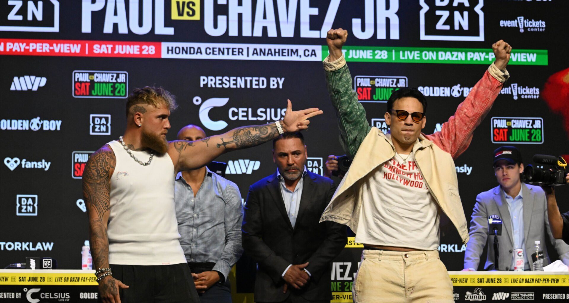 Jake Paul names six-man hit list after Julio Cesar Chavez Jr fight including world title and Tommy Fury