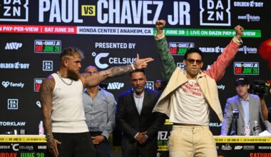 Jake Paul names six-man hit list after Julio Cesar Chavez Jr fight including world title and Tommy Fury