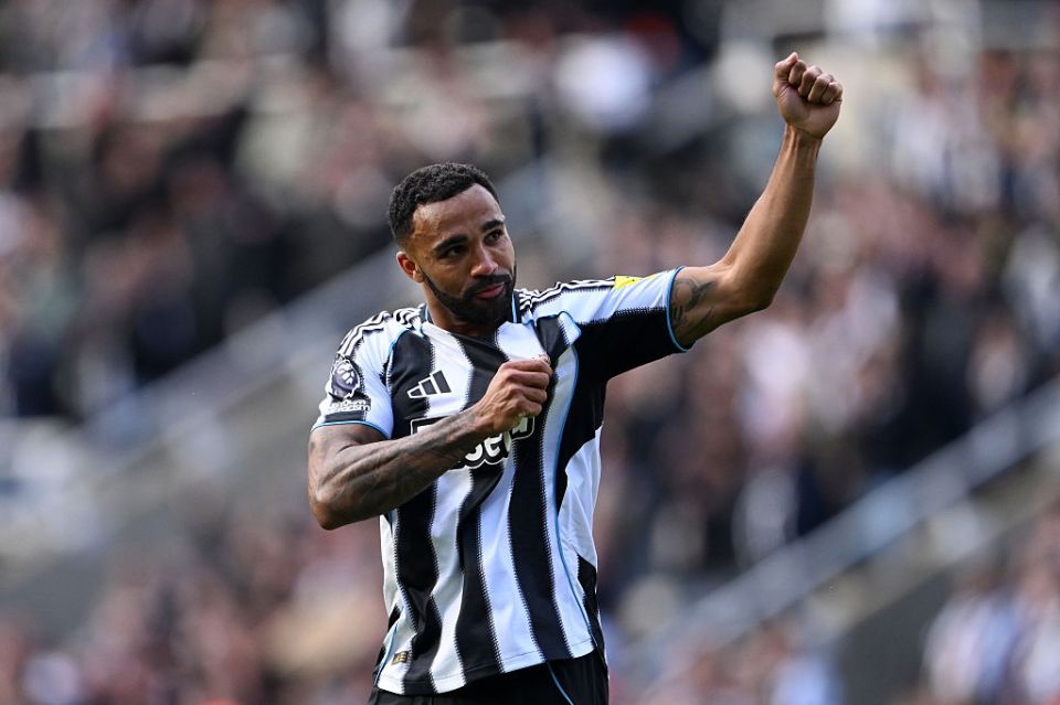 Wilson acknowledged the Newcastle fans in their last home game at St James Park against Everton in May