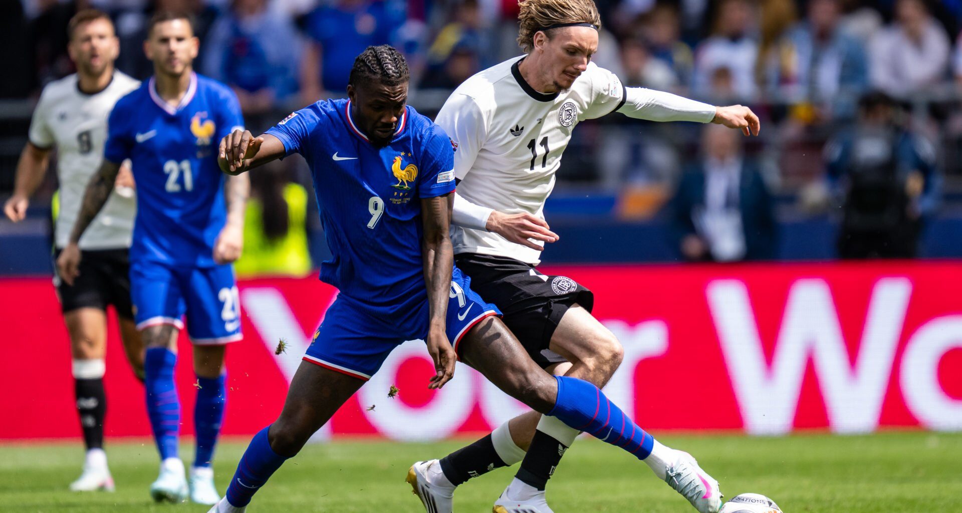 German media have a lot to say about Everton target Nick Woltemade's display against France