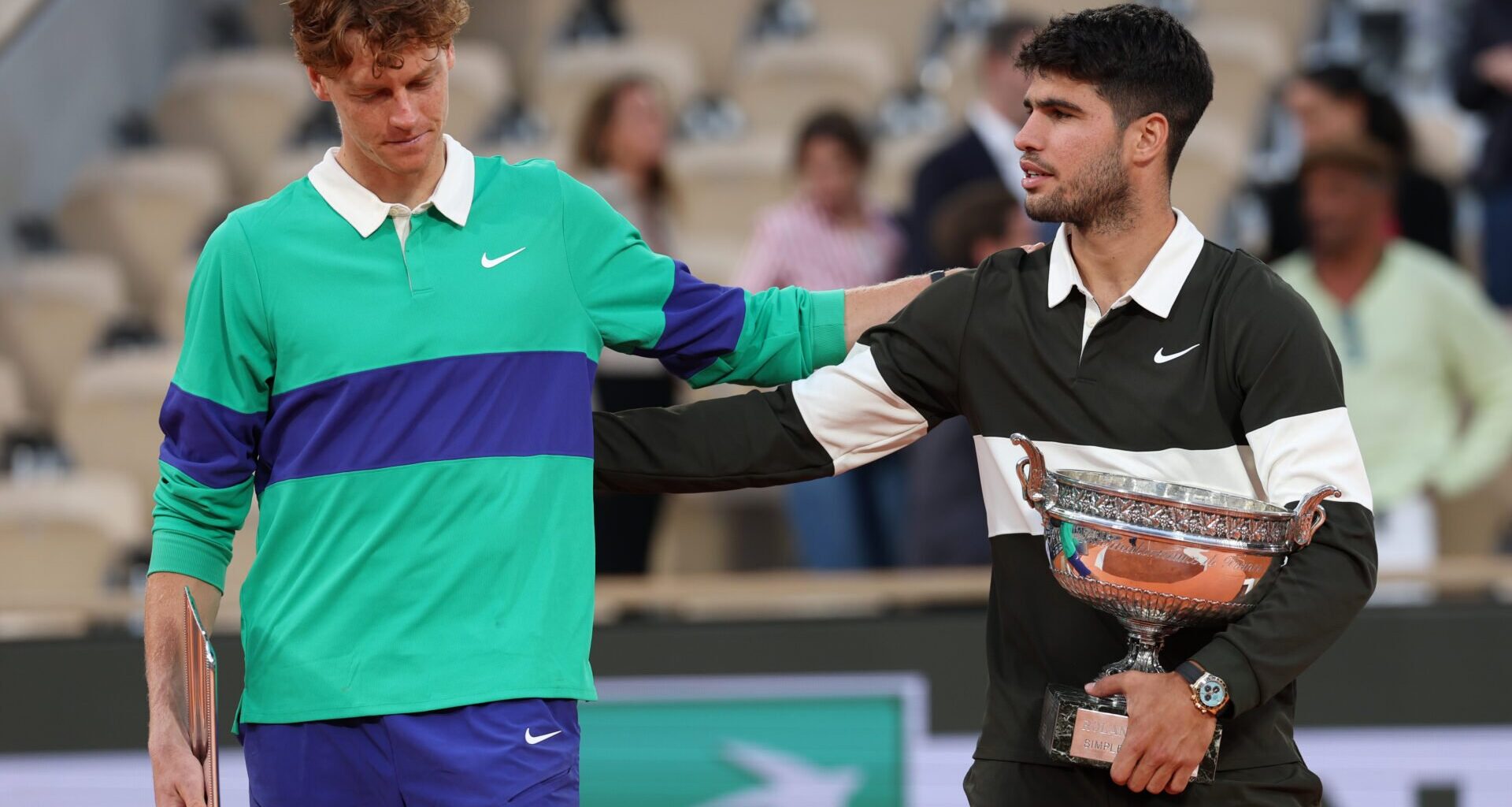 Jannik Sinner says what his relationship with Carlos Alcaraz is now like after their French Open thriller