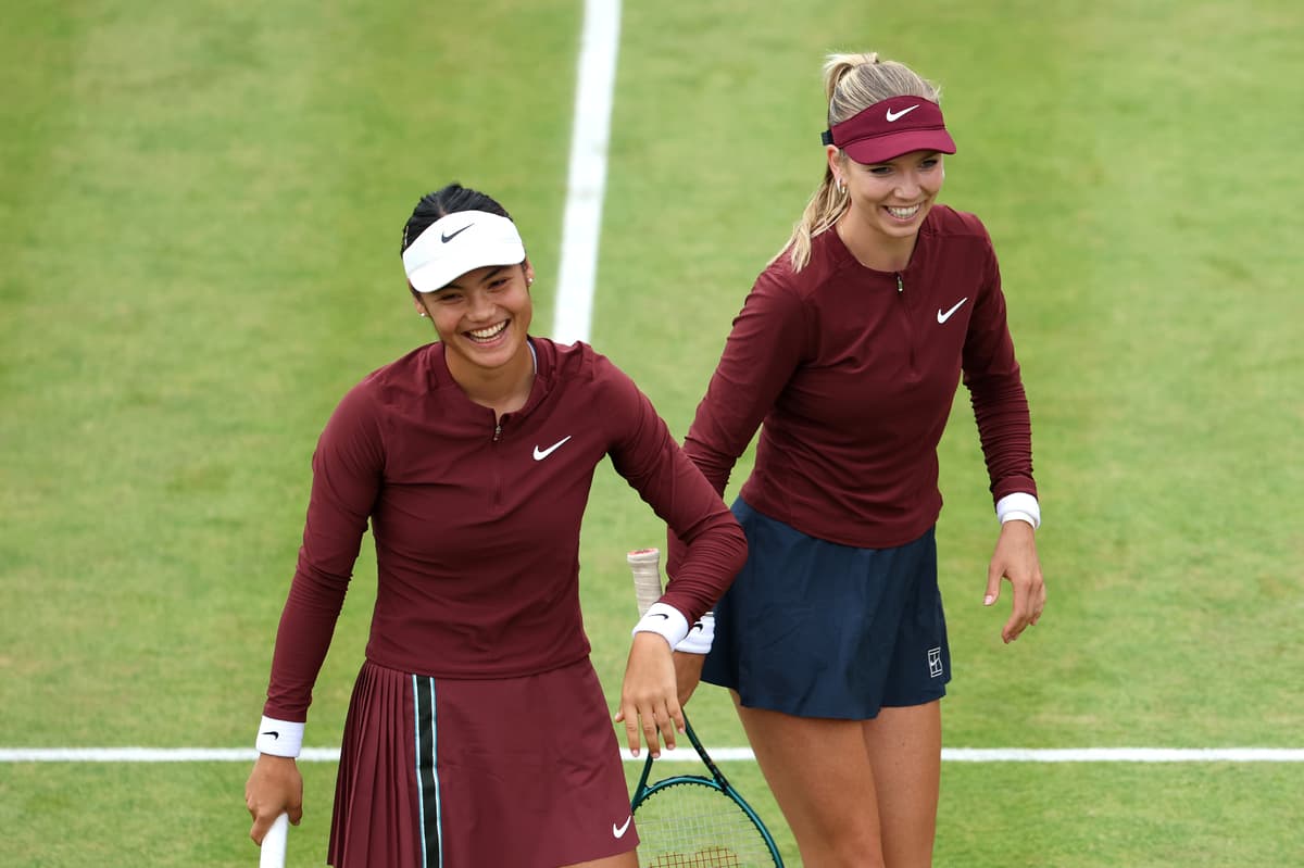 Emma Raducanu and Katie Boulter doubles dream over with defeat at Queen's Club - London Evening Standard