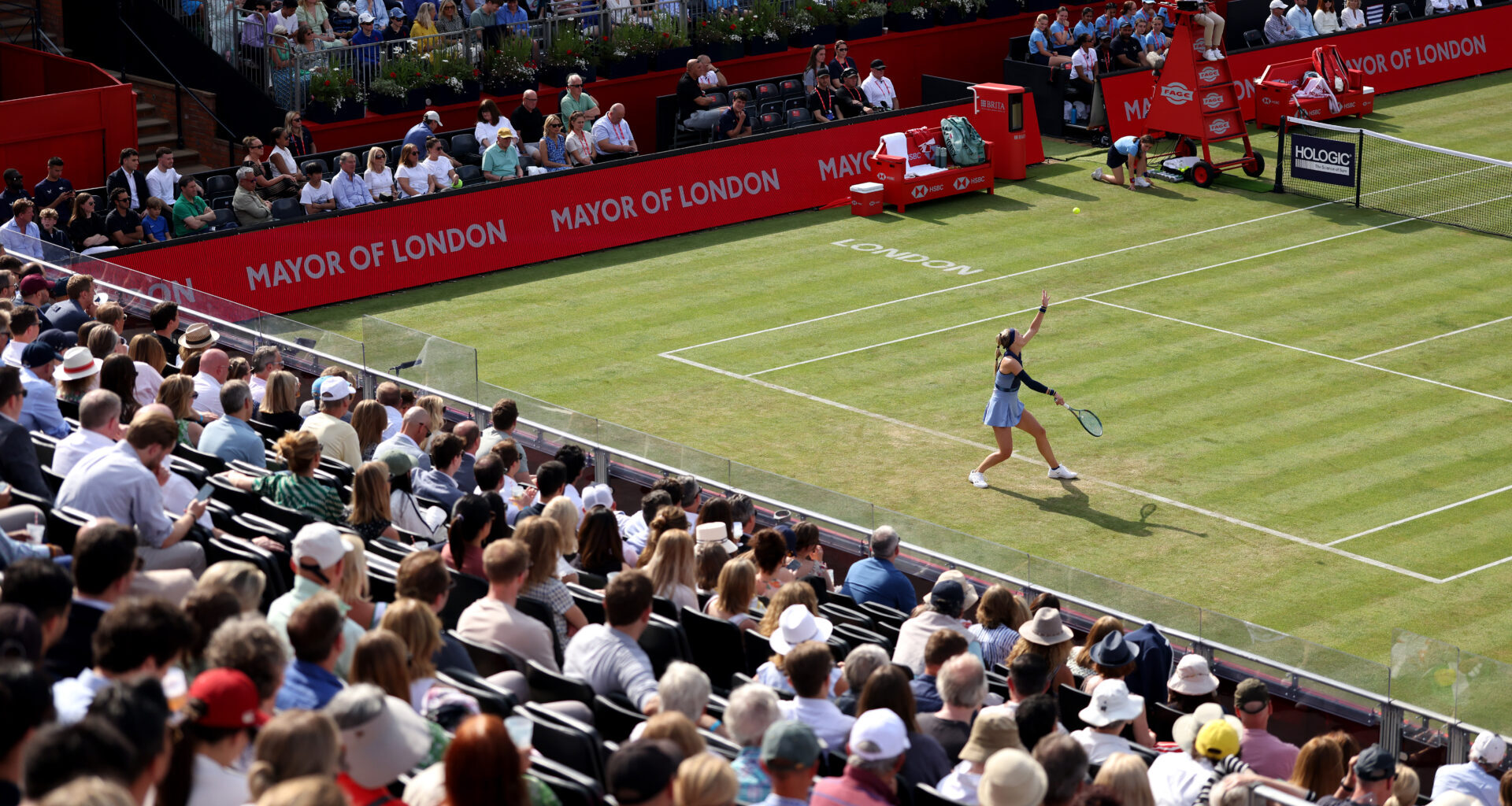 She is the player who is ‘almost blind’ in one eye but has just beaten a former Wimbledon champion