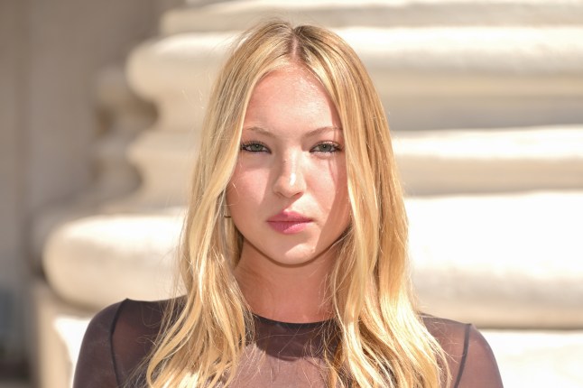 Lila Moss at Paris Fashion Week