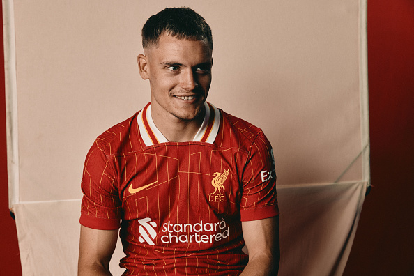 Liverpool Unveil New Signing Florian Wirtz