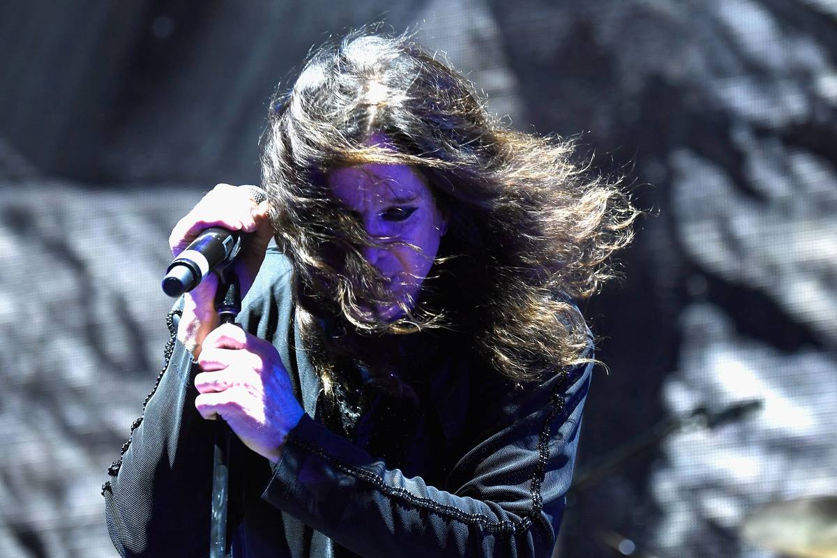 Ozzy Osbourne of Black Sabbath performs at Ozzfest 2016