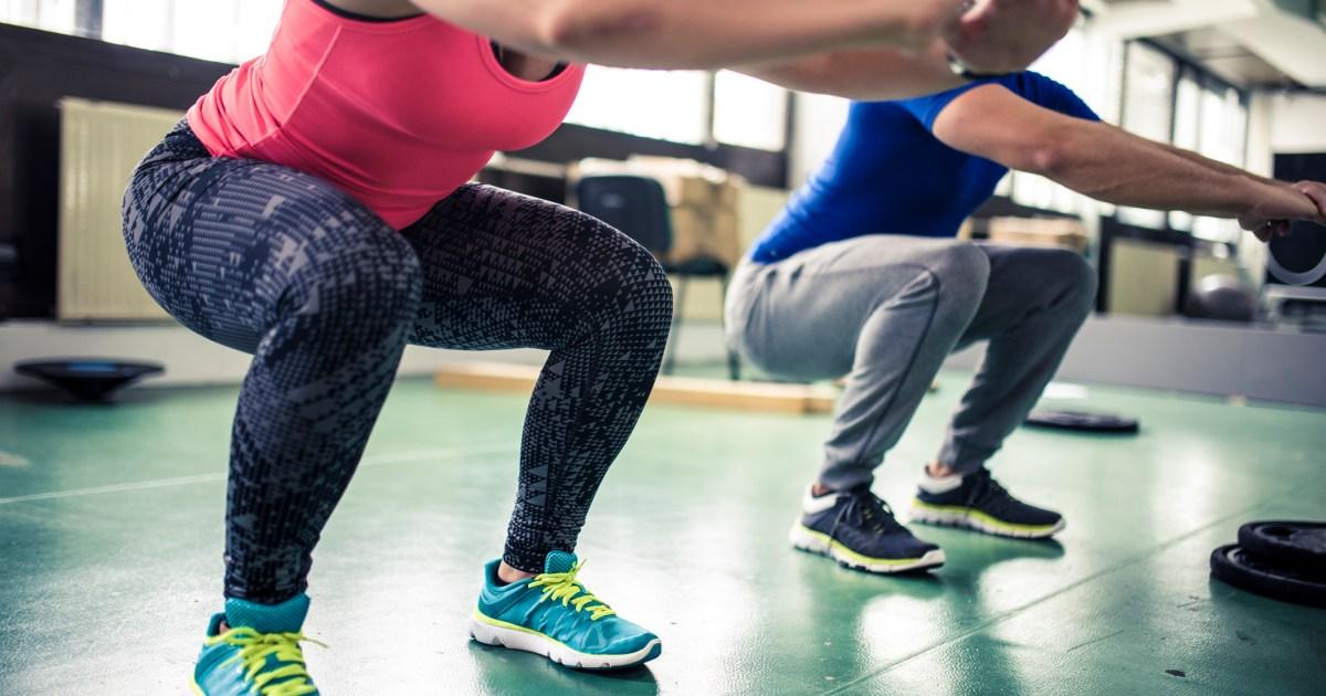 This is how long you should be able to hold a squat for, according to your age
