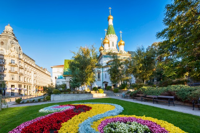 Sofia, Bulgarian capital.