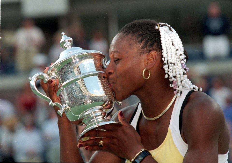 Serena Williams won the US Open in 1999