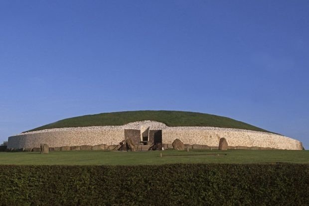 The Neolithic burial ground at Newgrange.