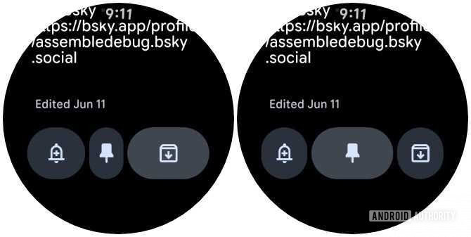 Google Keep for Wear OS Material 3 Expressive changes (1)