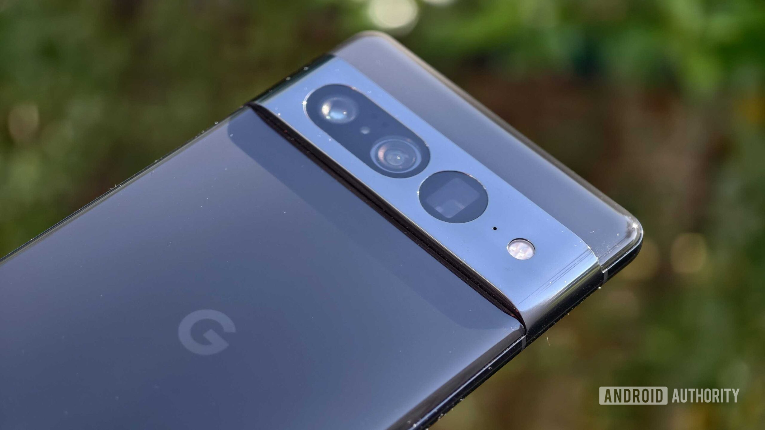 Google Pixel 7 Pro showing back cover