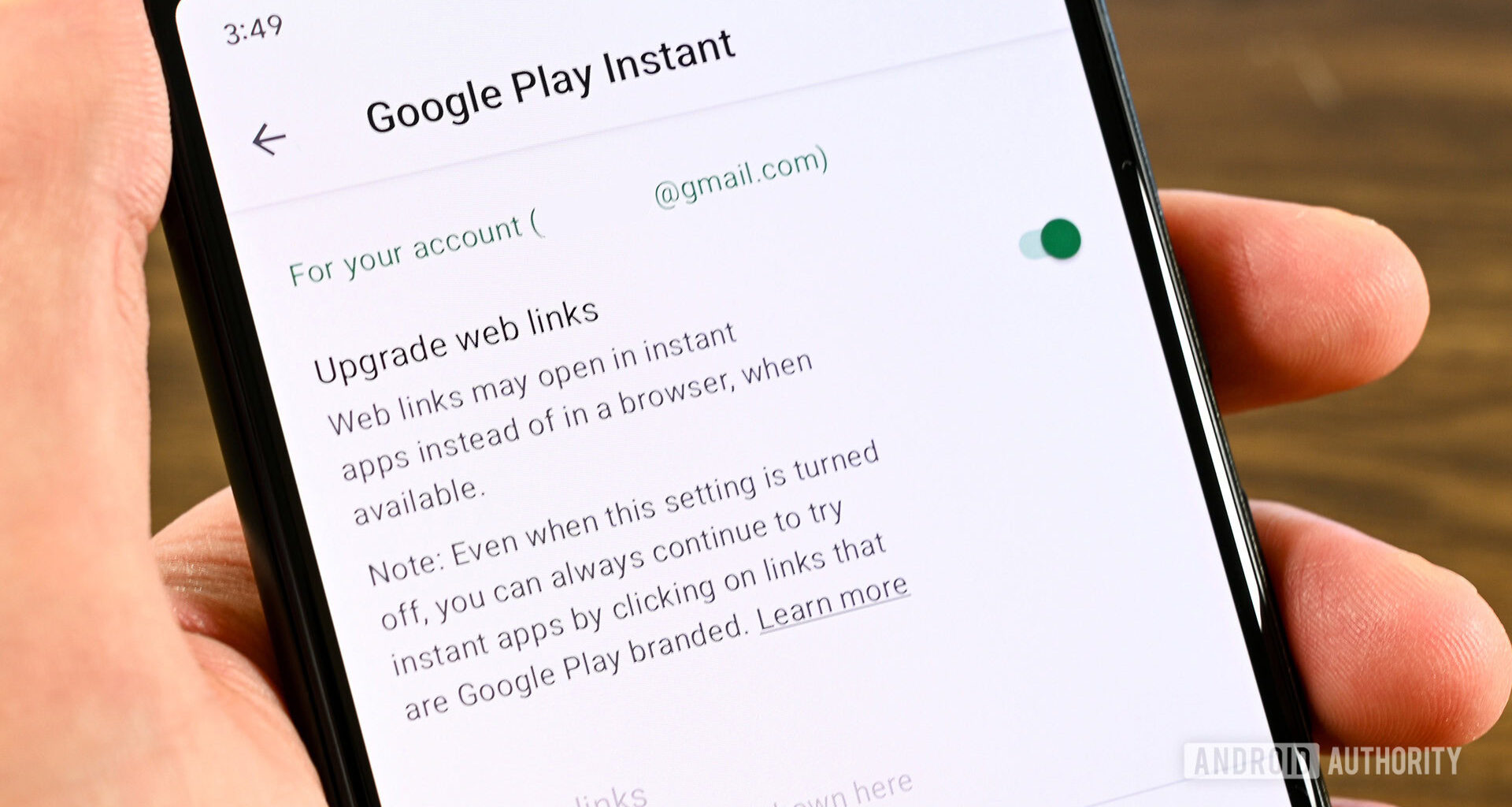 Google Play Instant Apps