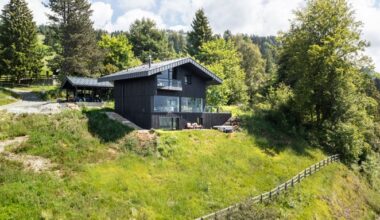 Inside a Modern Swiss Chalet in the Vaud Alps
