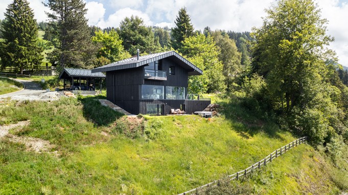 Inside a Modern Swiss Chalet in the Vaud Alps