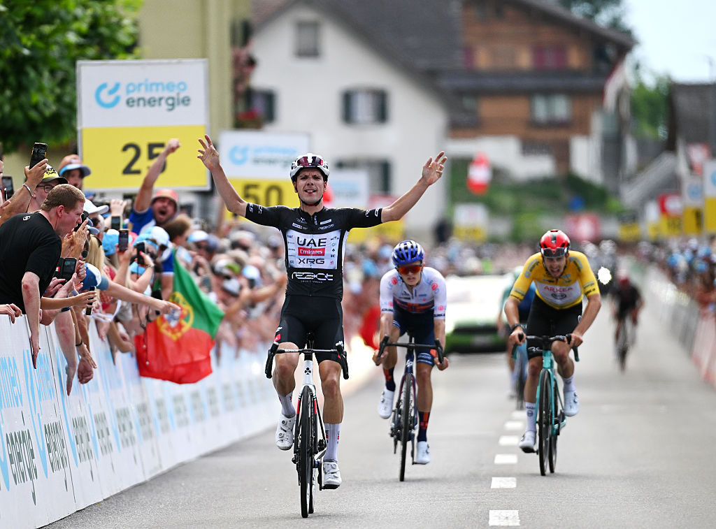 Tour de Suisse: João Almeida fastest on uphill final to win stage 7 in Emmetten