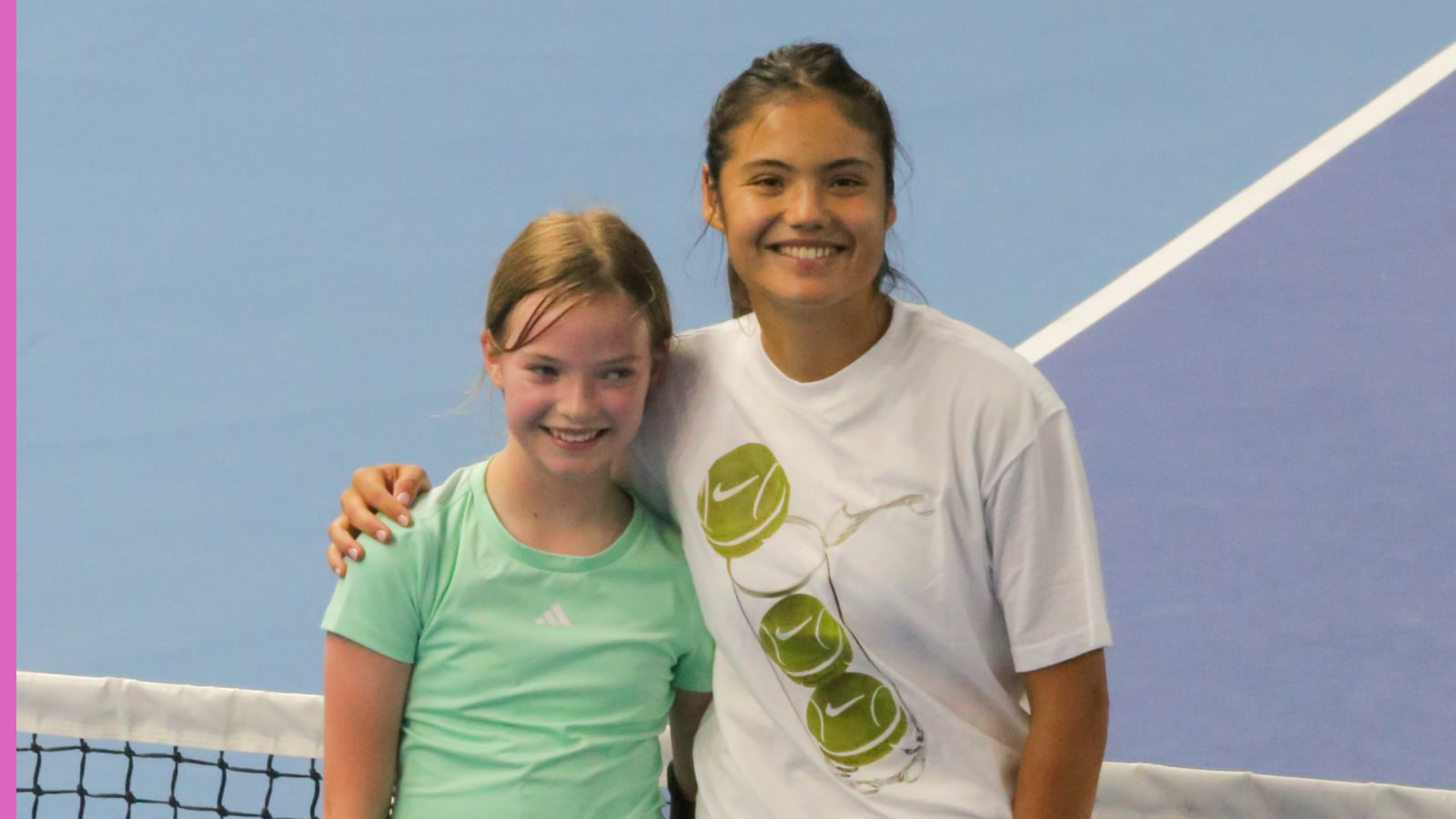 Emma Raducanu gets tearful as she meets one of her biggest fans