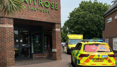 Man taken to hospital after medical incident near Waitrose in Harrow Weald