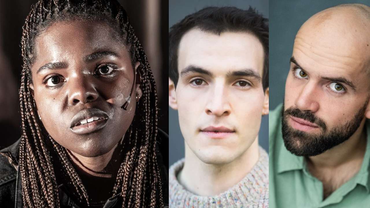 Ian Charleson Awards 2025 - Francesca Amewudah-Rivers as Juliet in Romeo & Juliet (Photo Marc Brenner), Éanna Hardwicke and Ralph Davis