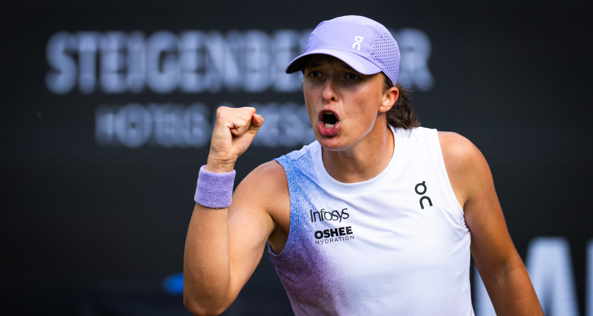 Swiatek into first 2025 final in Bad Homburg, will face Pegula