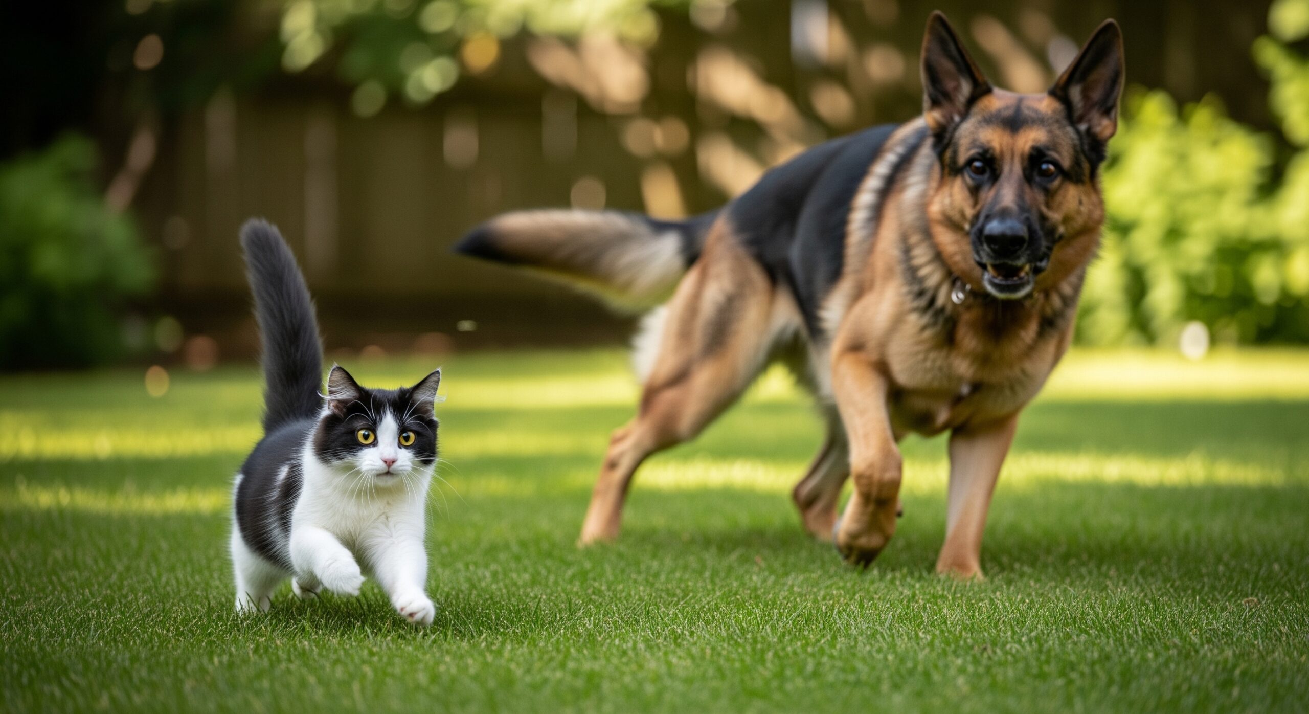 Imagen 4 cat and dog