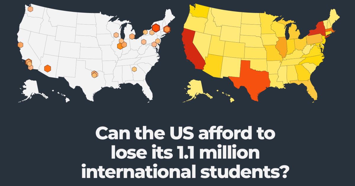 Can the US afford to lose its 1.1 million international students? | Education News