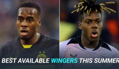 Arsenal, Liverpool targets, Man Utd outcast, Chelsea-bound star in top 10 available wingers