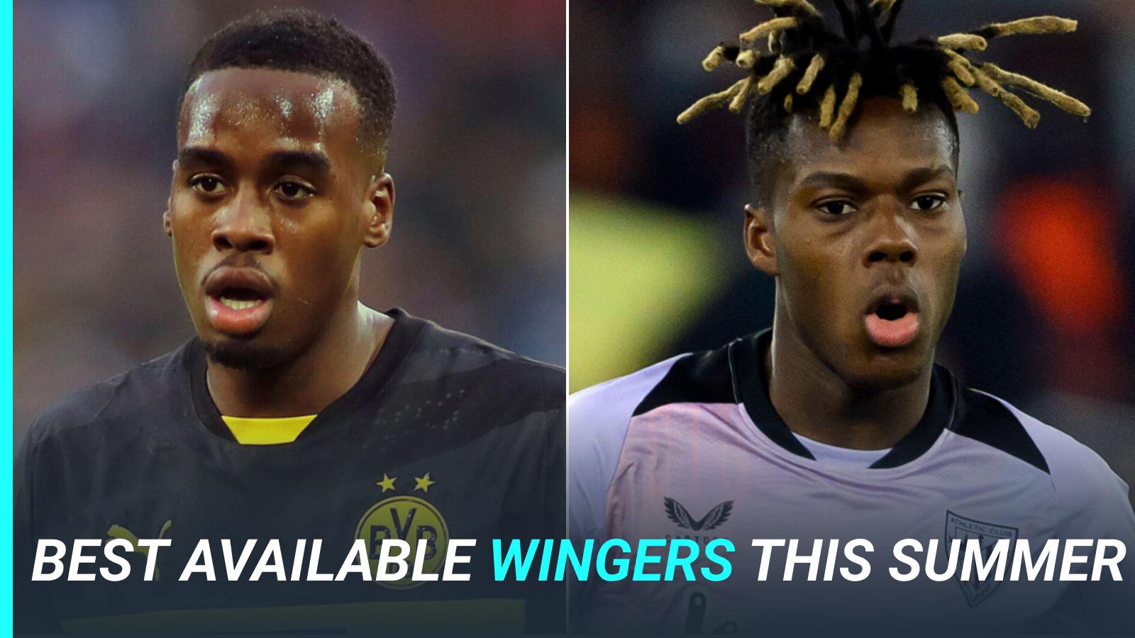 Arsenal, Liverpool targets, Man Utd outcast, Chelsea-bound star in top 10 available wingers