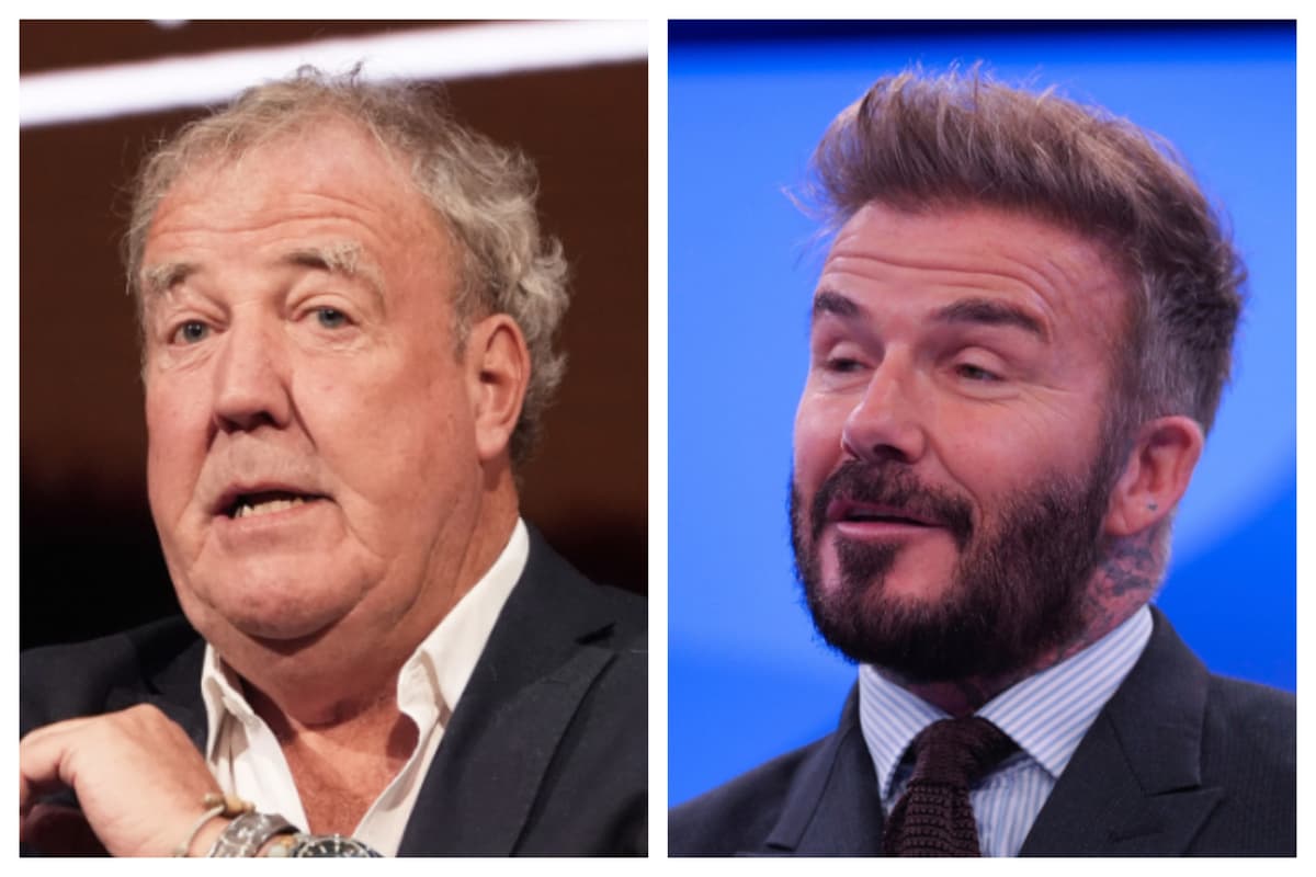 Jeremy Clarkson reveals David Beckham's savage swipe at his beer in leaked DM - London Evening Standard
