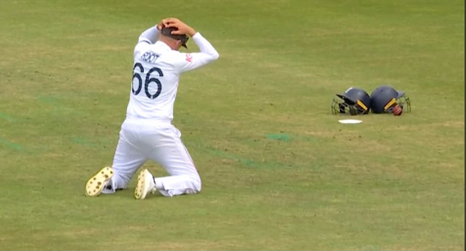 Joe Root visibly gutted as England fall foul to little-known rule against India