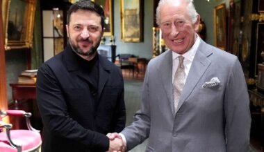 King Charles Meets Ukraine's President Zelenskyy Following Kyiv Attack