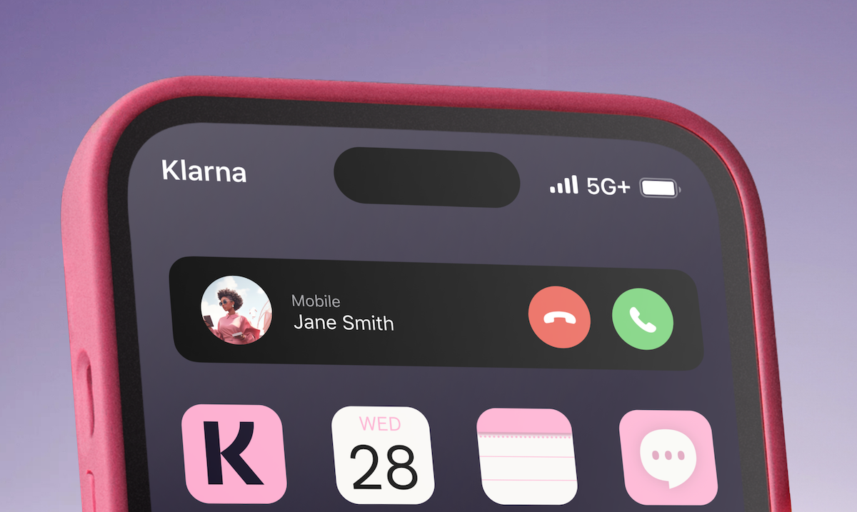 Klarna mobile phone