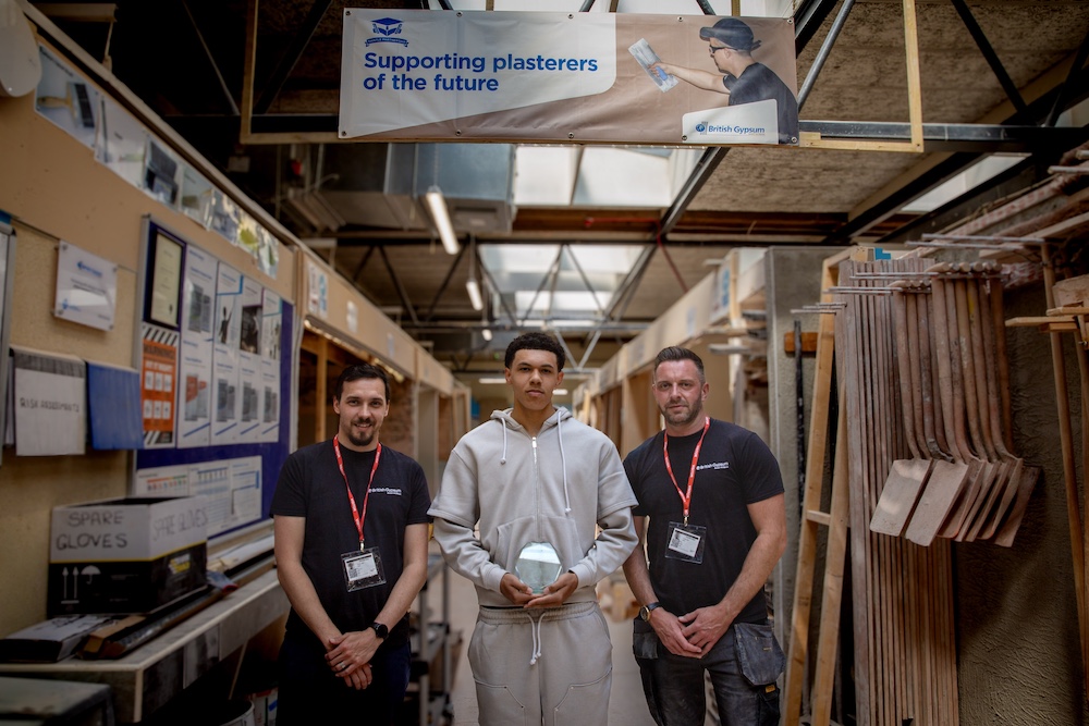 Building College student wins British Gypsum Student of the Year award