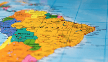 Latin America map