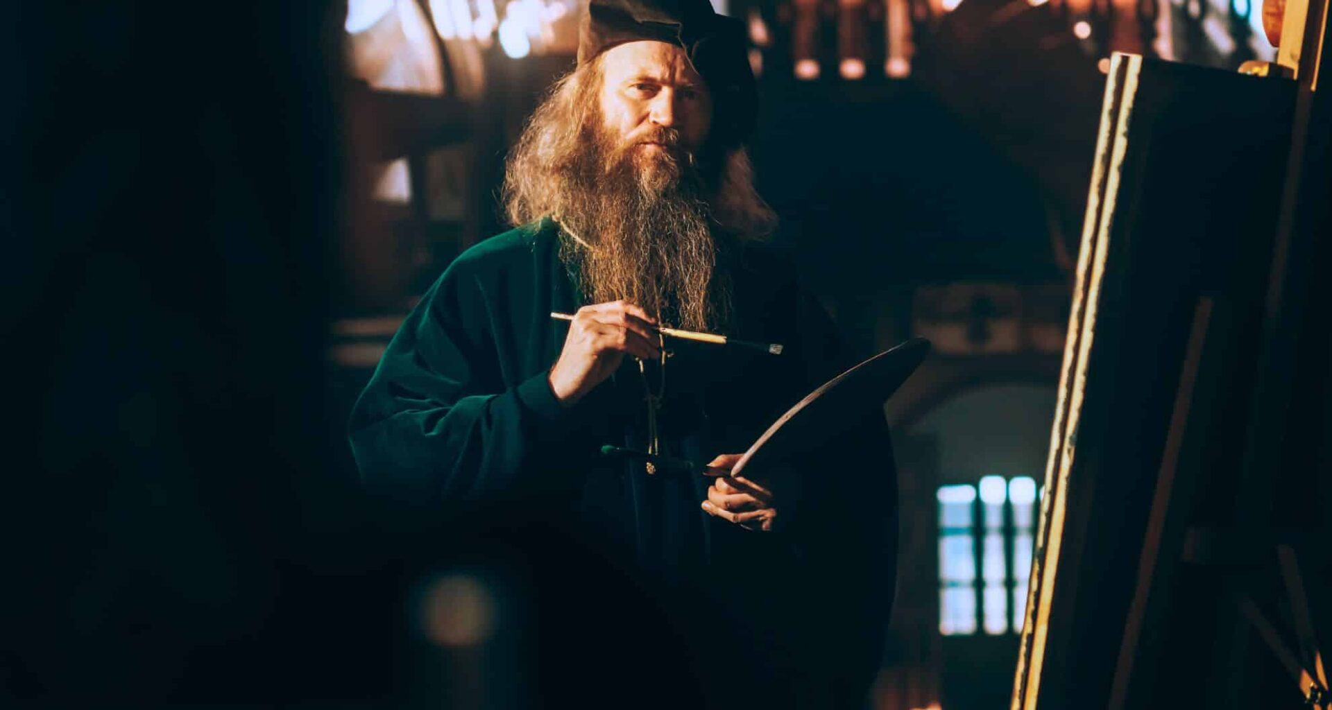 Leonardo Da Vinci's Portrait
