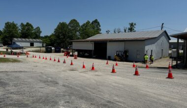 Tornado storm recovery distribution site moves in London