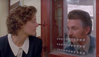 Susan Sarandon and Sean Penn in a still from the movie Dead Man Walking