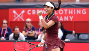 Raducanu, Boulter lead British charge in Queen's Club first round
