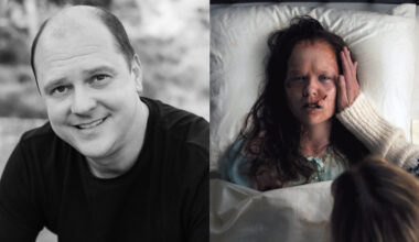 A split of Mike Flanagan and 'The Exorcist: Believer'