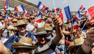 Beer-soaked nationalist rally in rural France turns into Marine Le Pen love-fest – POLITICO