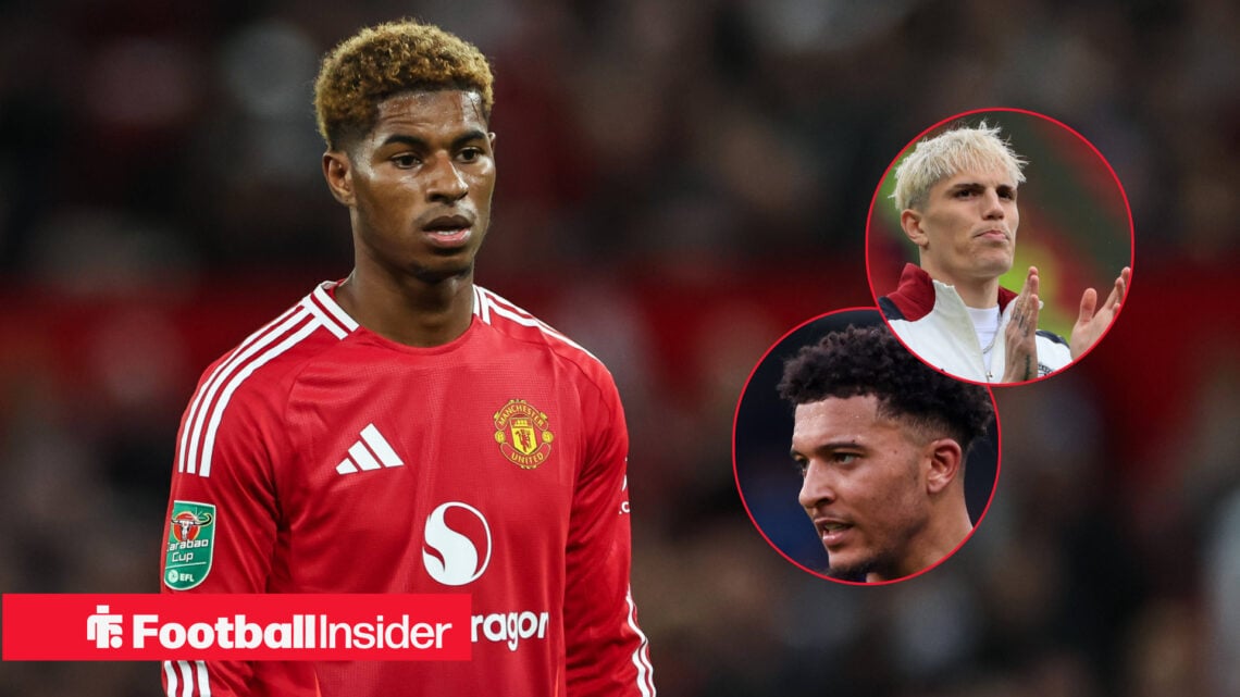 Marcus Rashford Jadon Sancho Alejandro Garnacho