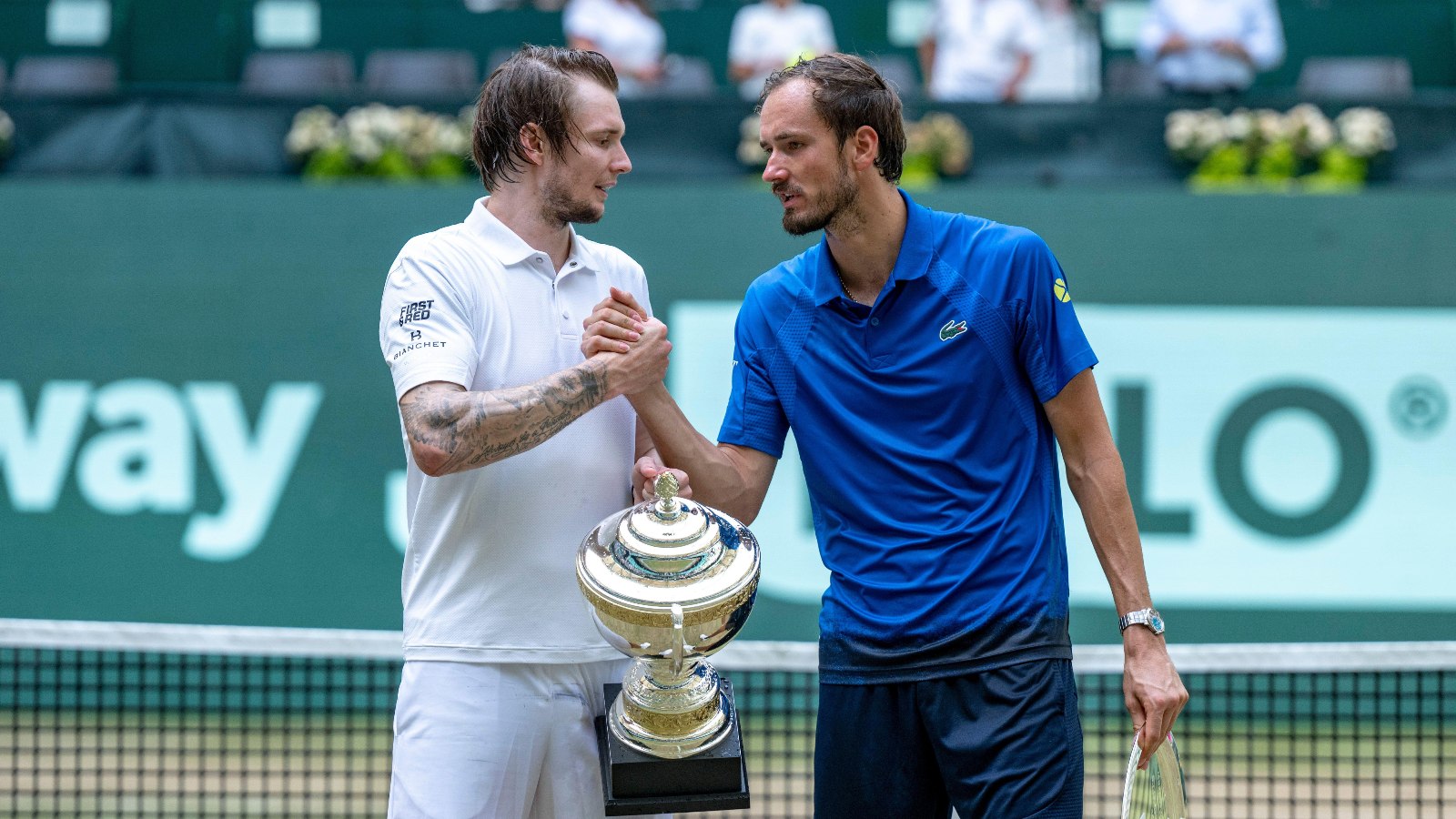 Daniil Medvedev makes Alcaraz Wimbledon plea for Halle winner Bublik
