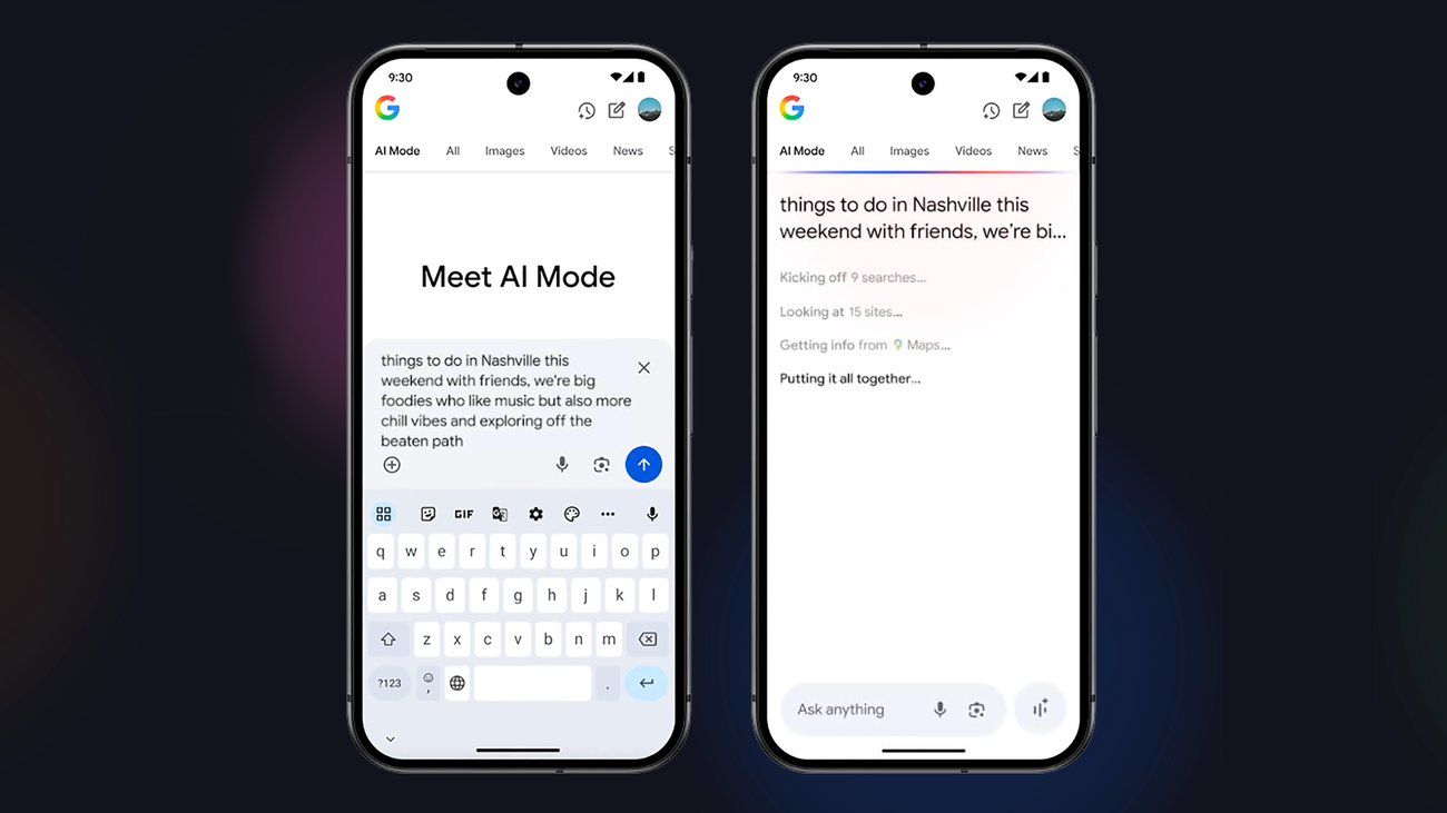 How Google developed the design for AI Mode in Search