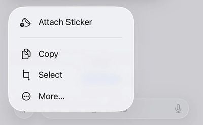 Messages Select
