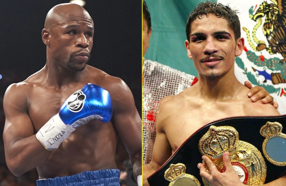 Castillo beat Mayweather in 1994 in the amateur ranks